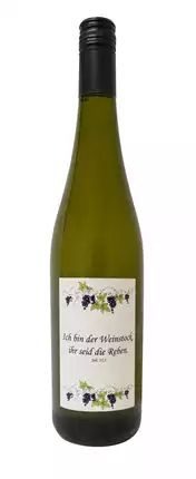 Weißwein mit Etikett Weinstock (6,60) EUR/Liter), Silvaner