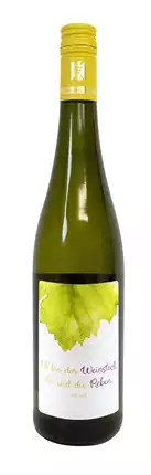 Weißwein mit Etikett Weinstock Neu (10,00 EUR/Liter), Riesling