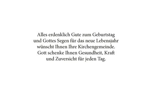 Preview: Alster-Karte Nr. 105 Leben mit Texteindruck