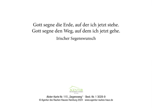 Preview: Alster-Karte Nr. 115: Segensweg