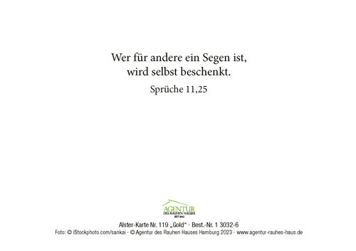 Preview: Alster-Karte Nr. 119: Gold