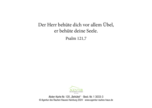 Preview: Alster-Karte Nr. 120: Behütet