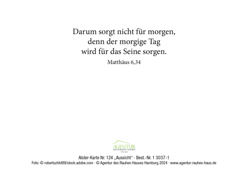 Preview: Alster-Karte Nr. 124: Aussicht