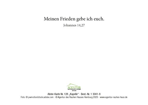 Preview: Alster-Karte Nr. 128: Kapelle