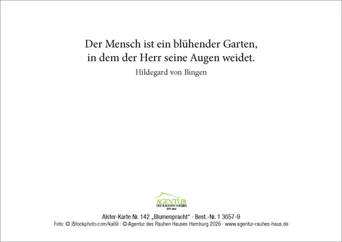 Alster-Karte Nr. 142 Blumenpracht