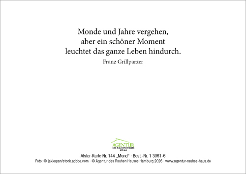 Preview: Alster-Karte Nr. 144: Mond