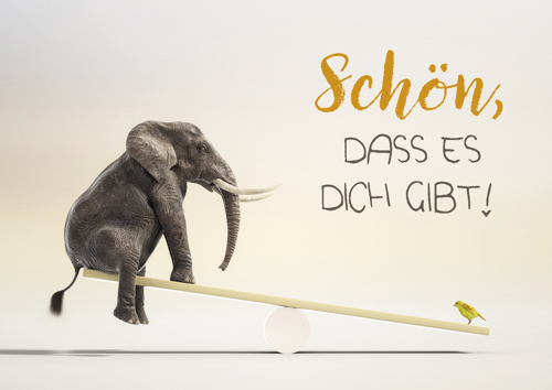 Preview: Alster-Karte Nr. 150: Schön, dass es dich gibt