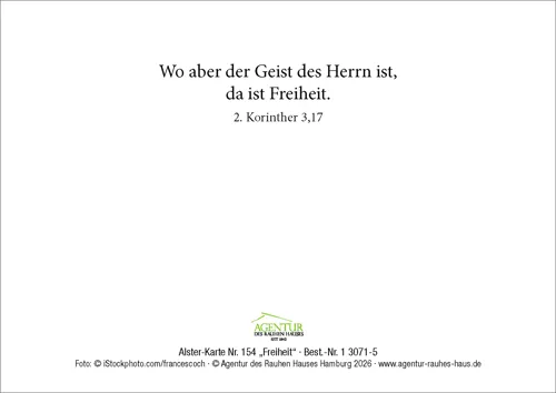 Alster-Karte Nr. 154: Freiheit