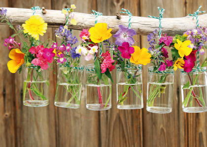 Preview: Alster-Karte Nr. 28: Blüten mit Texteindruck