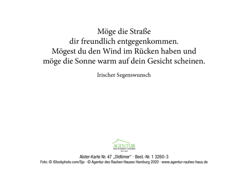 Preview: Alster-Karte Nr. 47: Oldtimer