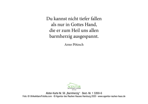 Preview: Alster-Karte Nr. 56: Barmherzig