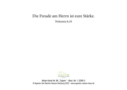 Preview: Alster-Karte Nr. 86: Tulpen