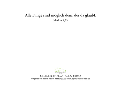 Preview: Alster-Karte Nr. 87: Steine