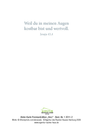 Preview: Alster-Karte PremiumEdition Herz (Pop-up)