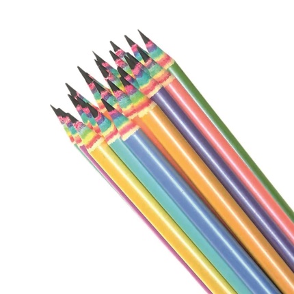 Preview: Bleistift Regenbogen