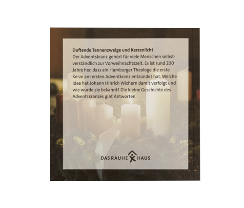 Preview: Eine kleine Geschichte des Adventskranzes