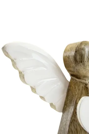 Engel aus Mangoholz