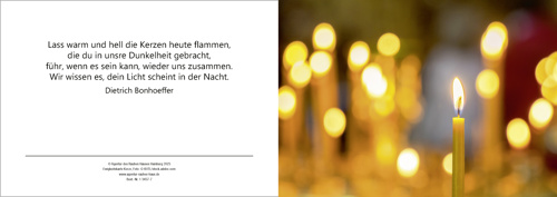 Preview: Ewigkeitskarte Kerze (10 St.)