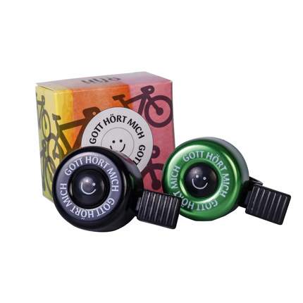 Preview: Fahrradklingel "Gott hört mich"
