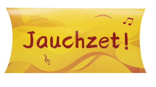 Geschirrhandtuch Jauchzet! mit Geschenkverpackung