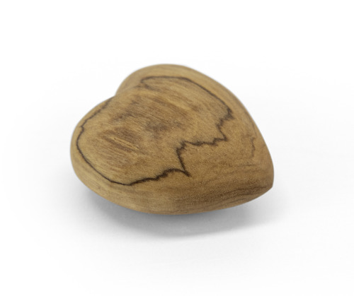 Preview: Herz aus Olivenholz