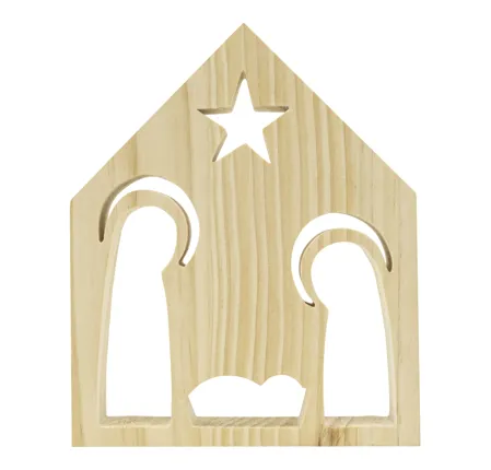 Holzaufsteller Heilige Familie