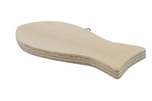 Holzfisch mit Öse