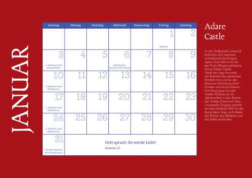 Preview: Irische Segenswünsche 2027