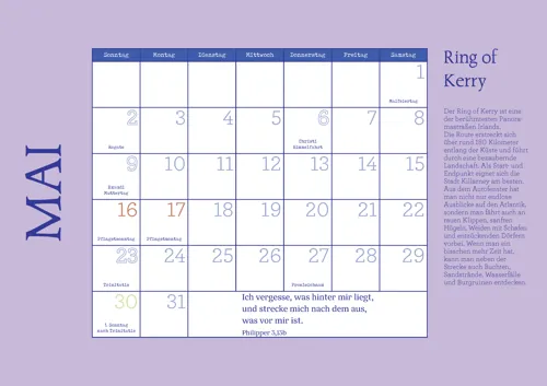 Irische Segenswünsche 2027