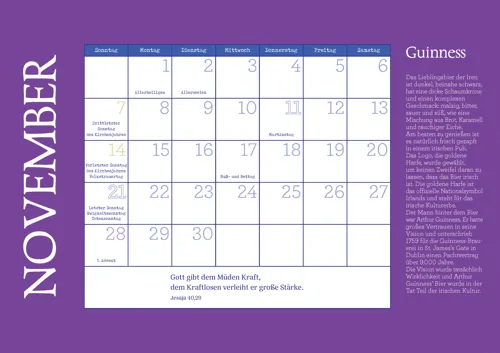 Irische Segenswünsche 2027