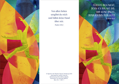 Preview: JL 2027 Kunst PC-Karte (10 St.) Motiv Glaube