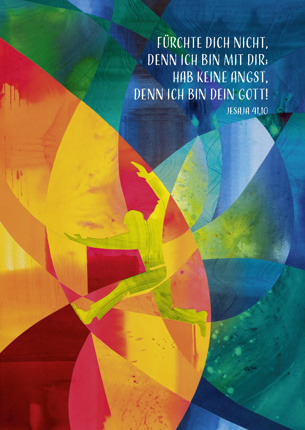 Preview: JL 2027 Kunst Postkarte (10 ST.) Motiv: Glaube