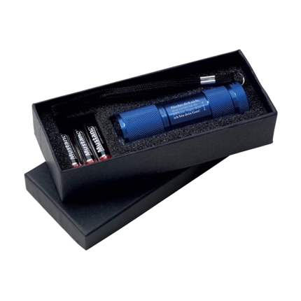 Preview: JL 2027 LED-Taschenlampe blau