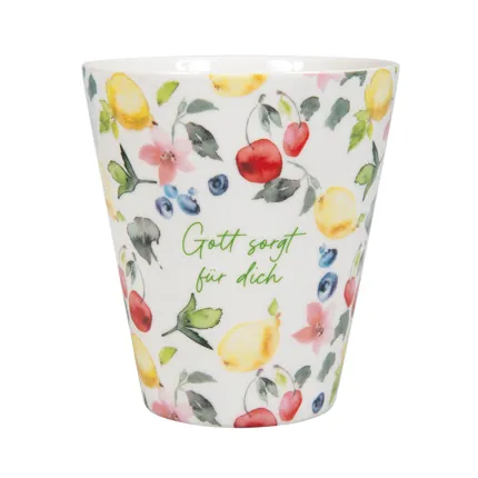 Jumbotasse Gott sorgt für dich