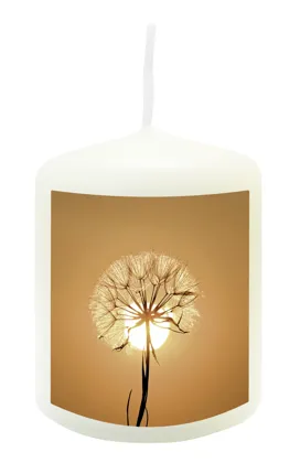 Kerze Ewigkeit Motiv: Sonne