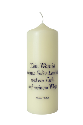 Preview: Kerze Segenswünsche (6 St.)