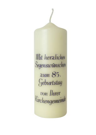 Preview: Kerze zum 85. Geburtstag (6 St.)