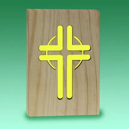 Lichtsymbol Kreuz