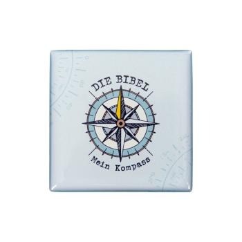 Preview: Magnet auf Karte Kompass