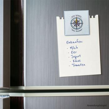 Preview: Magnet auf Karte Kompass