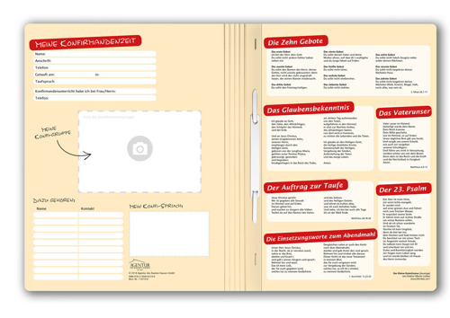 Preview: Meine Konfirmandenzeit (Schnellhefter)