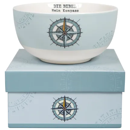 Müslischale Kompass