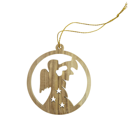 Preview: Olivenholzanhänger Verkündigung