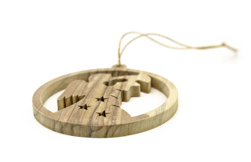 Preview: Olivenholzanhänger Verkündigung