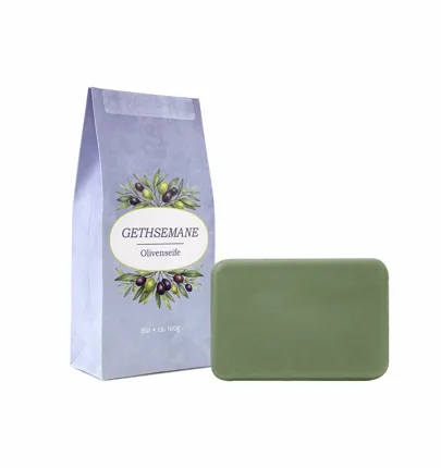 Olivenseife Gethsemane in Geschenkverpackung