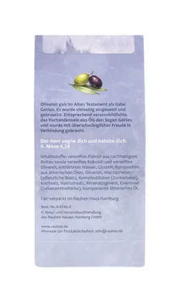 Olivenseife Gethsemane in Geschenkverpackung