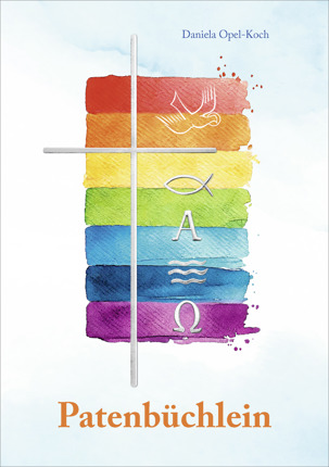 Preview: Patenbüchlein (10 St.) Motiv Regenbogen