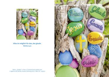 Preview: PC-Faltschein "Glaube" (10 St.)