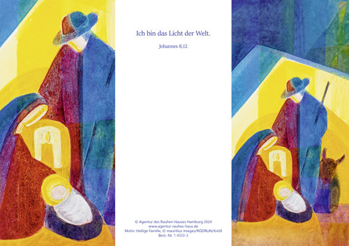 Preview: PC-Karte Heilige Familie (10 St.)