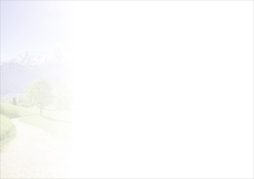 Preview: PC-Karte Herzliche Segenswünsche zum Geburtstag (10 St.) Motiv: Weg